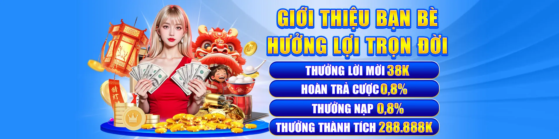 Biểu tượng slot 3D với nhân vật sống động